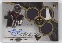 Rookie Autographed Triple Relics - Jaelen Strong #/99