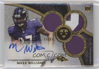Rookie Autographed Triple Relics - Maxx Williams #/99