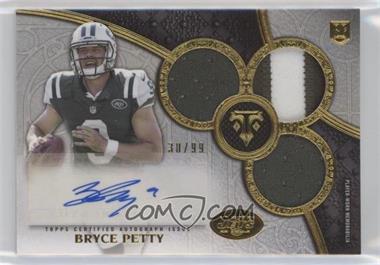 2015 Topps Triple Threads - [Base] #139 - Rookie Autographed Triple Relics - Bryce Petty /99