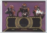 A.J. Green, Jeremy Hill, Giovani Bernard #/27