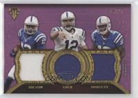 Phillip Dorsett, T.Y. Hilton, Andrew Luck #/27