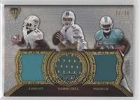 Jarvis Landry, DeVante Parker, Ryan Tannehill #/36