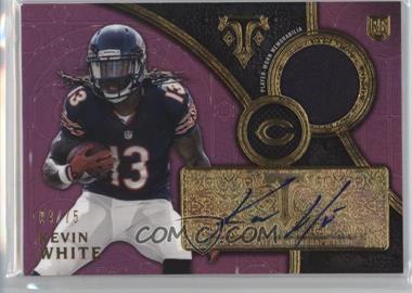 2015 Topps Triple Threads - Rookie Autograph Relics - Purple #TTRAR-KW - Kevin White /75