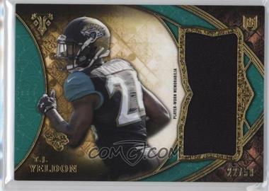 2015 Topps Triple Threads - Rookie Jumbo Relics - Emerald #TTRJR-TJY - T.J. Yeldon /50