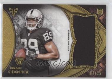 2015 Topps Triple Threads - Rookie Jumbo Relics - Gold #TTRJR-ACO - Amari Cooper /25