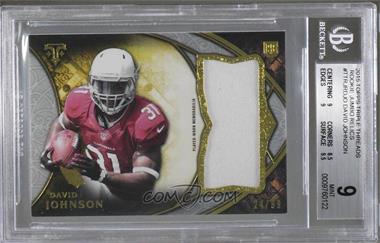 2015 Topps Triple Threads - Rookie Jumbo Relics #TTRJR-DJO - David Johnson /99 [BGS 9 MINT]