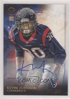 2015 Topps Valor - [Base] - Autographs #37 - Kevin Johnson /800