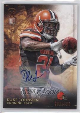 2015 Topps Valor - [Base] - Autographs #41 - Duke Johnson /800