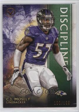 2015 Topps Valor - [Base] - Discipline #96 - C.J. Mosely /199