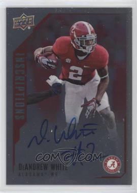 2015 Upper Deck Inscriptions - [Base] #DW - DeAndrew White