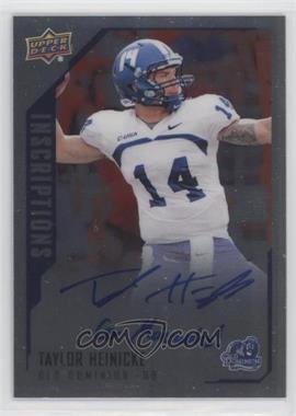 2015 Upper Deck Inscriptions - [Base] #TH - Taylor Heinicke