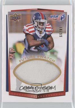 2015 Upper Deck USA Football - [Base] - Future Swatch Patch #3 - USA U-19 - Jordan Stevenson /99