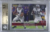 Dallas Cowboys, Dak Prescott, Ezekiel Elliott [BGS 9.5 GEM MINT]…