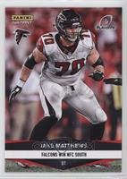 NFC South Champions - Jake Matthews #/66