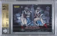 Ezekiel Elliott & Dak Prescott [BGS 9.5 GEM MINT] #/1,251