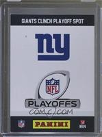 Giants Clinch Playoff Spot [Noted]