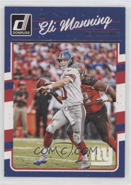 2016 Donruss - [Base] #199 - Eli Manning