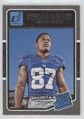 2016 Donruss - [Base] #394 - Rated Rookies - Sterling Shepard