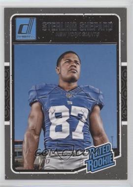 2016 Donruss - [Base] #394 - Rated Rookies - Sterling Shepard