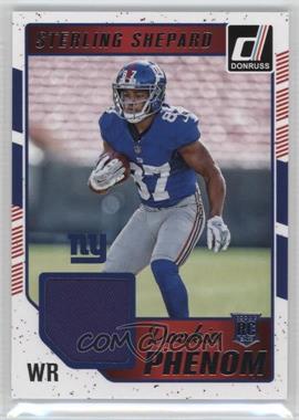 2016 Donruss - Rookie Phenom Jersey Relics #30 - Sterling Shepard