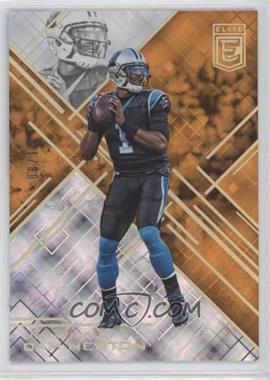 2016 Donruss Elite - [Base] - Orange #23 - Cam Newton /10