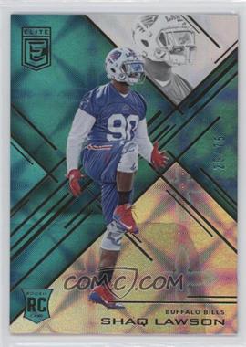 2016 Donruss Elite - [Base] - Teal #113 - Elite Rookies - Shaq Lawson /75