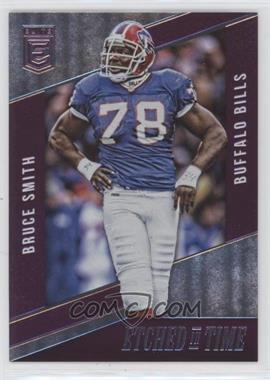 2016 Donruss Elite - Etched in Time - Purple #ET-BR - Bruce Smith /49