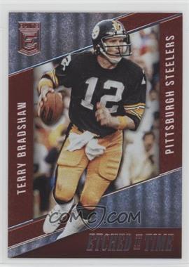 2016 Donruss Elite - Etched in Time - Red #ET-TE - Terry Bradshaw /75