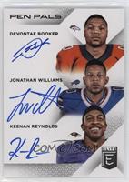 Devontae Booker, Jonathan Williams, Keenan Reynolds