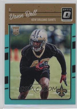 2016 Donruss Optic - [Base] - Aqua #146 - Rookies - Vonn Bell /299