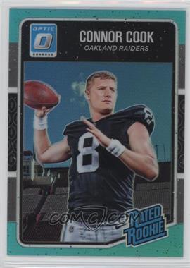 2016 Donruss Optic - [Base] - Aqua #160 - Rated Rookie - Connor Cook /299