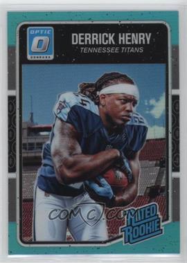 2016 Donruss Optic - [Base] - Aqua #165 - Rated Rookies - Derrick Henry /299
