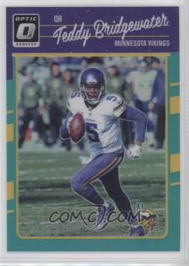 2016 Donruss Optic - [Base] - Aqua #59 - Teddy Bridgewater /299