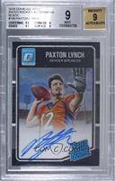 Rated Rookie - Paxton Lynch [BGS 9 MINT] #/25