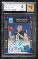 Rated Rookie - Connor Cook [BGS 9 MINT] #/75