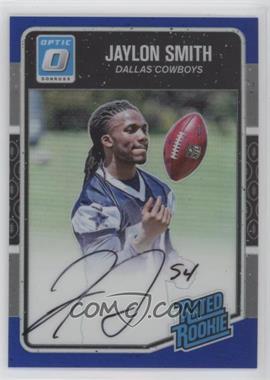 2016 Donruss Optic - [Base] - Blue Signatures #173 - Rated Rookie - Jaylon Smith /75