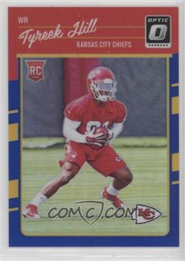 2016 Donruss Optic - [Base] - Blue #117 - Rookies - Tyreek Hill /149