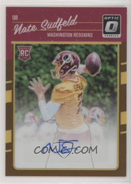 2016 Donruss Optic - [Base] - Bronze Signatures #130 - Nate Sudfeld