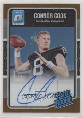 2016 Donruss Optic - [Base] - Bronze Signatures #160 - Rated Rookie - Connor Cook