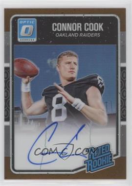 2016 Donruss Optic - [Base] - Bronze Signatures #160 - Rated Rookie - Connor Cook