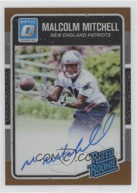 2016 Donruss Optic - [Base] - Bronze Signatures #185 - Rated Rookie - Malcolm Mitchell