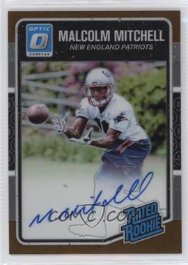 2016 Donruss Optic - [Base] - Bronze Signatures #185 - Rated Rookie - Malcolm Mitchell