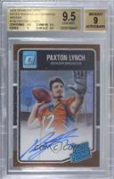 Rated Rookie - Paxton Lynch [BGS 9.5 GEM MINT]