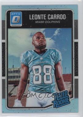 2016 Donruss Optic - [Base] - Carolina Blue #184 - Rated Rookie - Leonte Carroo /50