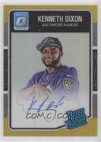 Rated Rookie - Kenneth Dixon #/10