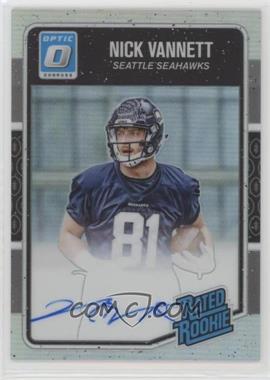 2016 Donruss Optic - [Base] - Holo Signatures #188 - Rated Rookie - Nick Vannett /99