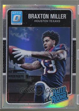 2016 Donruss Optic - [Base] - Holo #153 - Rated Rookie - Braxton Miller