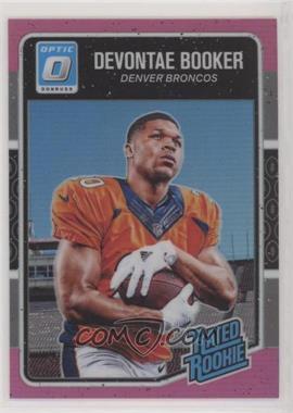2016 Donruss Optic - [Base] - Pink #166 - Rated Rookie - Devontae Booker [EX to NM]