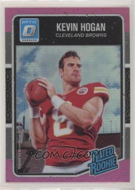 2016 Donruss Optic - [Base] - Pink #182 - Rated Rookie - Kevin Hogan [EX to NM]