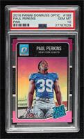 Rated Rookie - Paul Perkins [PSA 10 GEM MT]